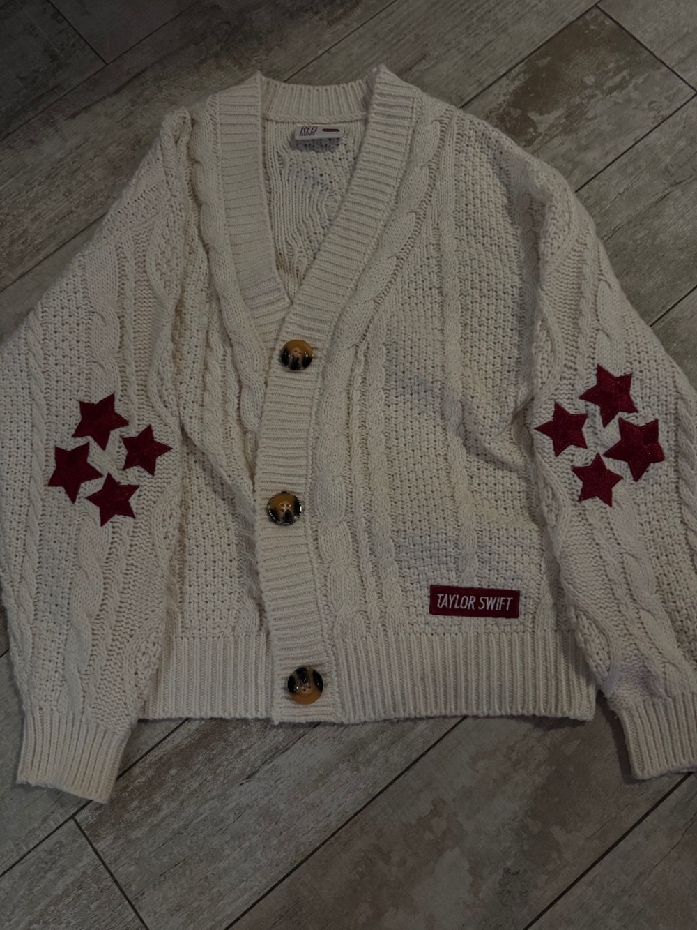 “Red” Taylor Swift crochet cardigan
